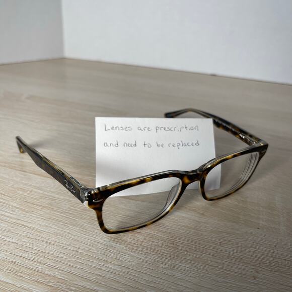 Ray-Ban RB5286 5082 Eyeglasses Tortoise Shell Brown 51-18-135 Frames Only - Picture 1 of 8